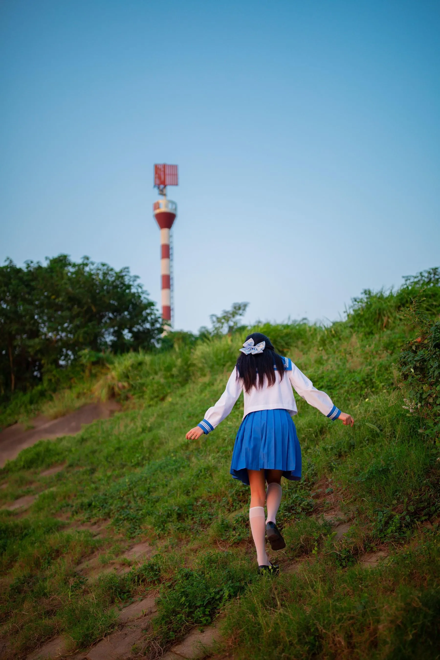 [YITUYU艺图语]2022.02.02 JK少女 一只橙子 [48P]插图9